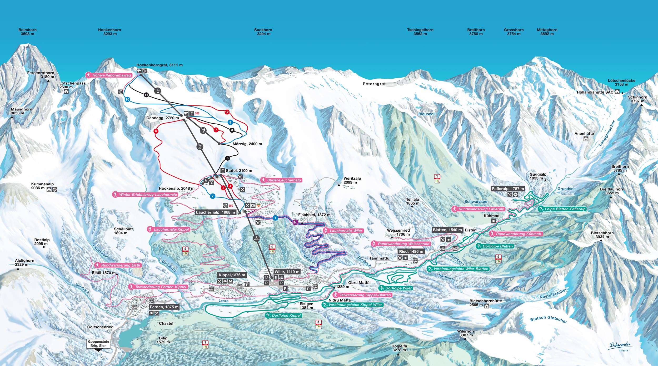 Loetschental-Winter-Pistenplan-Winter-Sport-Karte-Ski-Map
